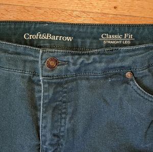 Croft & Barrow classic fit straight leg jeans